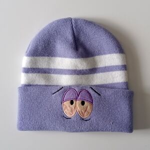 South Park Serviettesky Towelie Big Face Cuff Knit Unisex Beanie One Size Purple